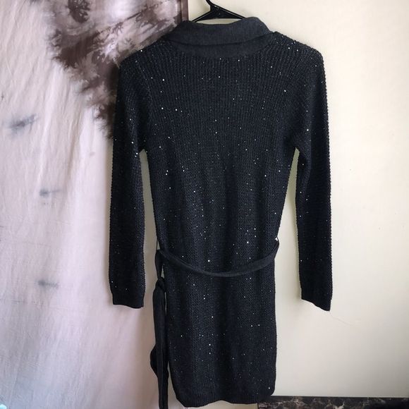 Victoria’s Secret Pavement Grey Sequined Cardigan/Robe - Picture 6 of 6